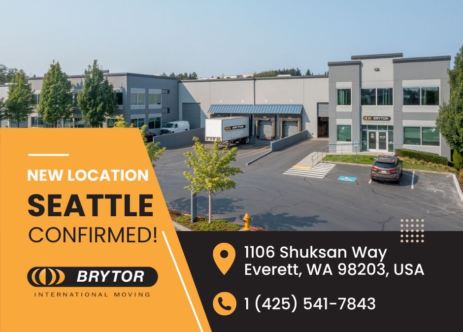 Brytor International Moving confirms the opening of its next branch in Seattle